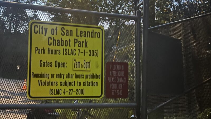 Chabot Park Parking Lot - Oakland, CA