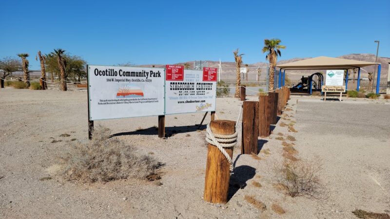Ocotillo Community Park - Ocotillo, CA
