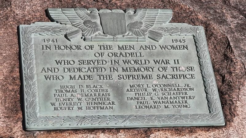 Oradell Veterans Memorial - Oradell, NJ