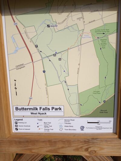 Buttermilk Falls County Park - Orangeburg, NY