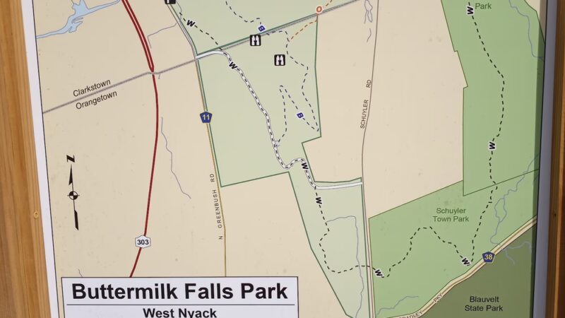 Buttermilk Falls County Park - Orangeburg, NY