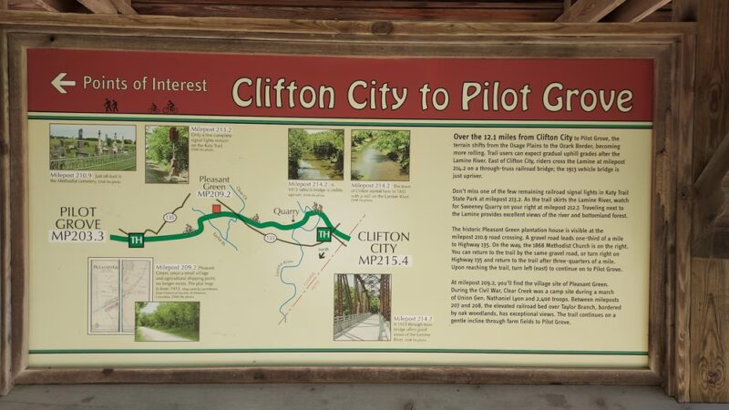 Katy Trail - Clifton City Trailhead - Otterville, MO