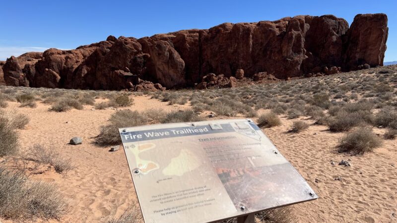 Fire Wave Trailhead - Overton, NV