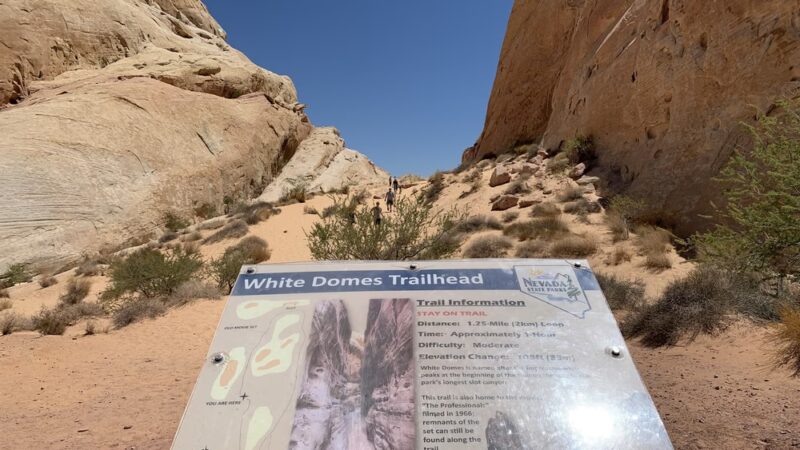 White Domes Loop Trailhead - Overton, NV