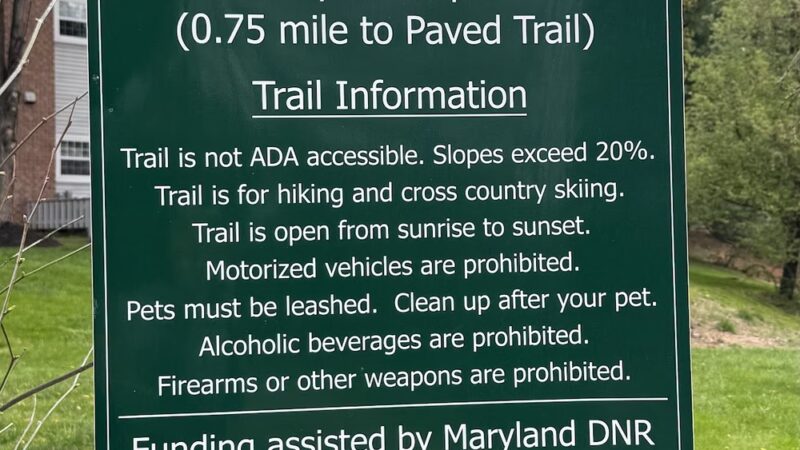 Red Run Valley Trail - Run Blvd Entrance & Parking Lot - Owings Mills, MD