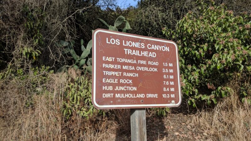 Los Leones Canyon - Pacific Palisades, CA