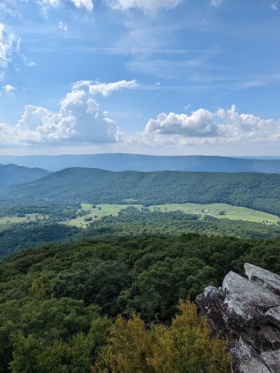 Hanging Rock Overlook Trail - Paint Bank, VA