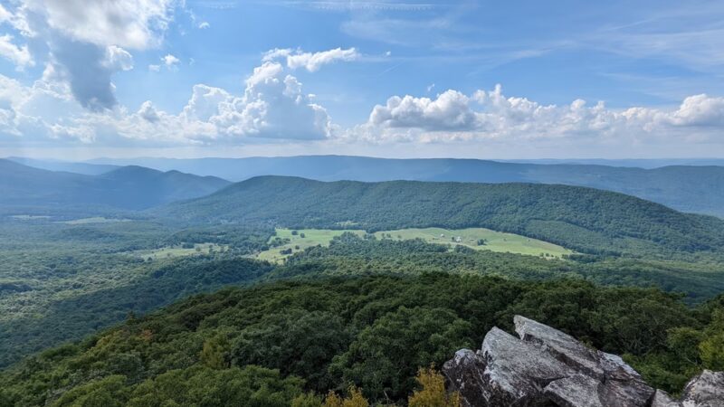 Hanging Rock Overlook Trail - Paint Bank, VA