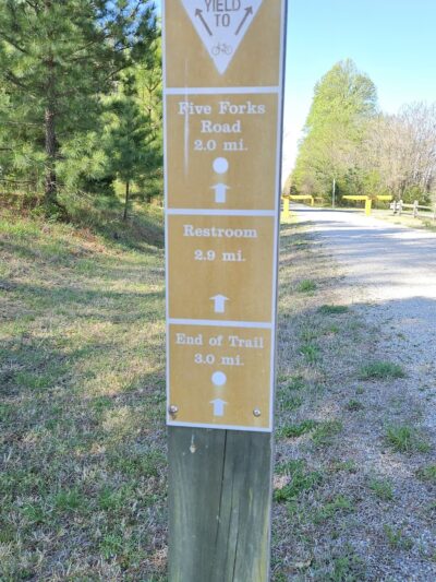 High Bridge Trail Trailhead - Elam MP 17.9W - Pamplin, VA