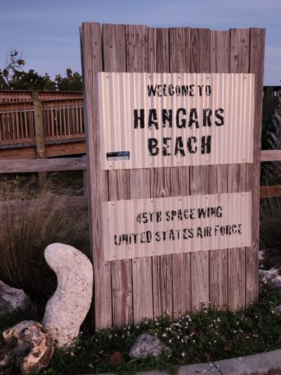 Hangars Beach Parking - Patrick Space Force Base, FL