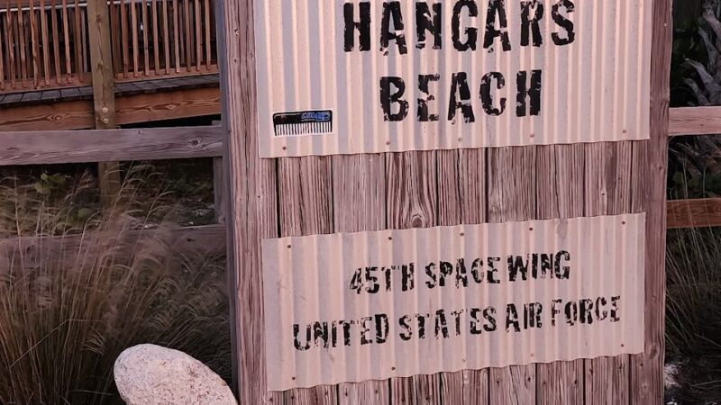 Hangars Beach Parking - Patrick Space Force Base, FL