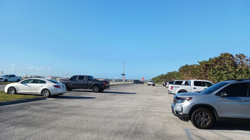 Hangars Beach Parking - Patrick Space Force Base, FL