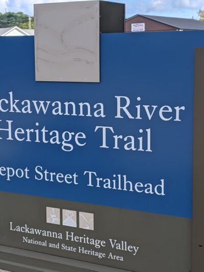 Lackawanna River Heritage Trail - Depot Street Trailhead, Peckville - Peckville, PA