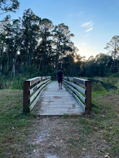 Southwest Greenway nature trail parking - Pensacola, FL