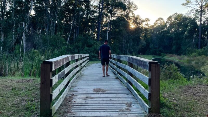 Southwest Greenway nature trail parking - Pensacola, FL