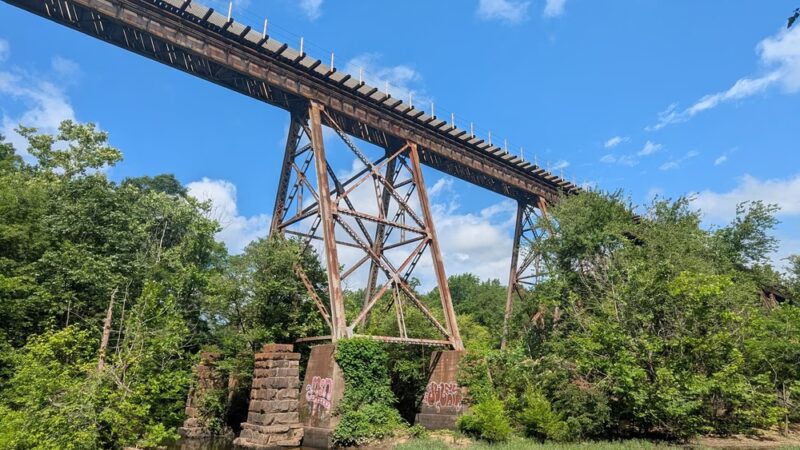 Appomattox River Trail - Lower Falls (University Blvd Trailhead) - Petersburg, VA
