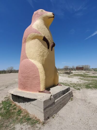 Giant Prairie Dog Statue - Philip, SD
