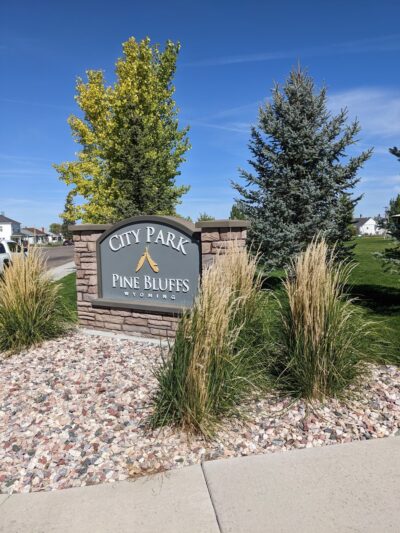 Pine Bluffs. City Park - Pine Bluffs, WY