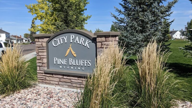Pine Bluffs. City Park - Pine Bluffs, WY