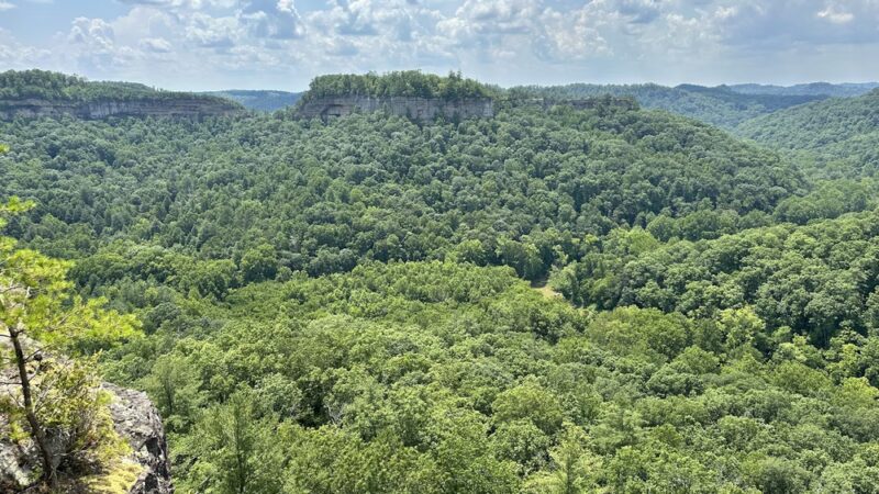 Chimney Top Rock Trailhead - Pine Ridge, KY