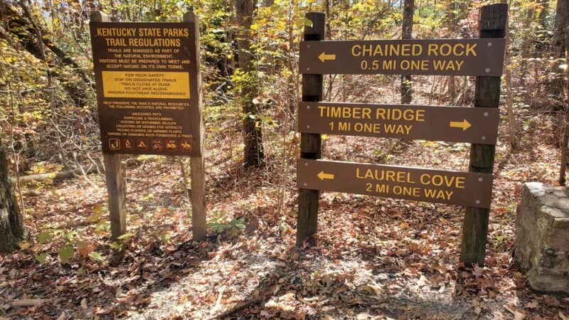 Chained Rock Trailhead - Pineville, KY