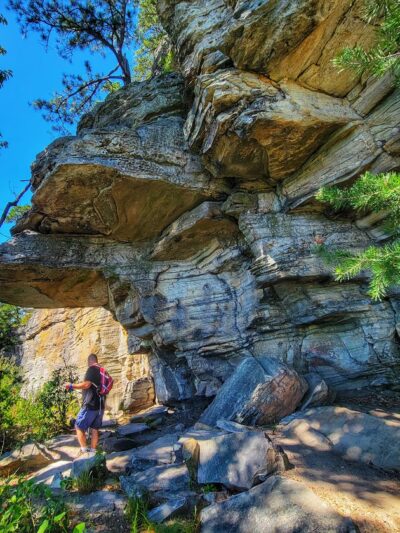 Pilot Mountain State Park parking - Pinnacle, NC