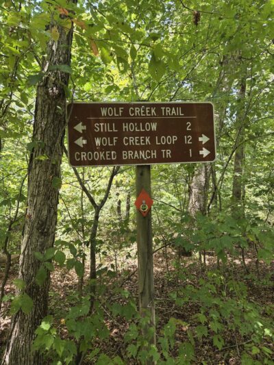 Wolf Creek south trailhead - Poplar Bluff, MO