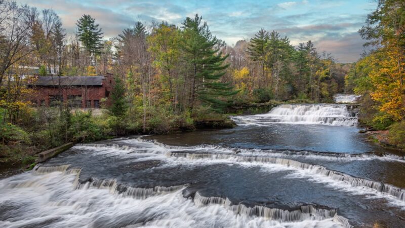Wiscoy Falls - Portageville, NY