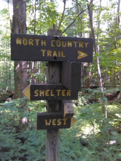 North Country Trail Camelot Road Trailhead - Portersville, PA