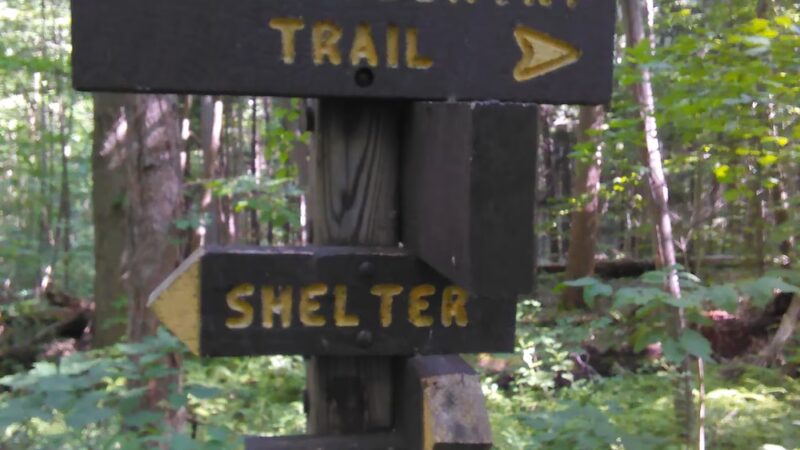 North Country Trail Camelot Road Trailhead - Portersville, PA