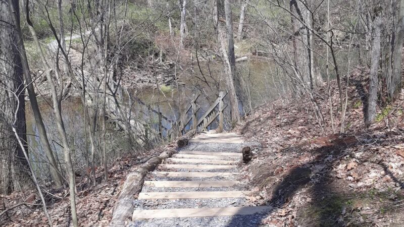North Country Trail Hidden River Trailhead - Portersville, PA