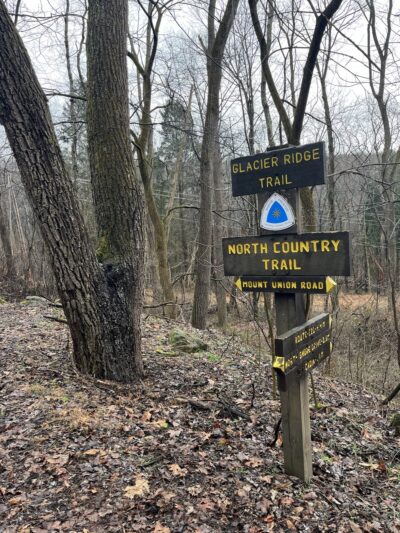 North Country Trail North Shore Drive Trailhead - Portersville, PA
