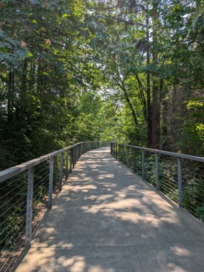 Orange Bridge (bouncy bridge) - Portland, OR