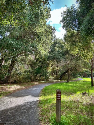 Alpine road bicycle trail - Portola Valley, CA