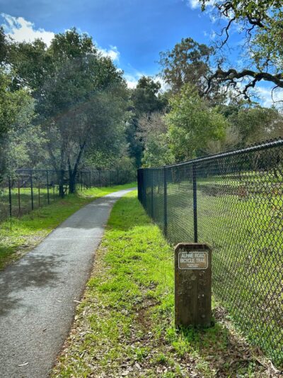 Alpine road bicycle trail - Portola Valley, CA