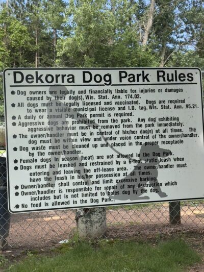 Dekorra Dog Park - Poynette, WI