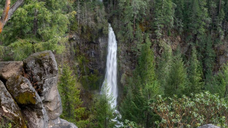 Mill and Barr Creek Falls Trailhead - Prospect, OR