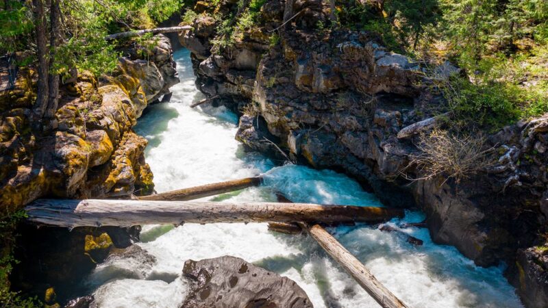 Rogue River Gorge Falls - Prospect, OR
