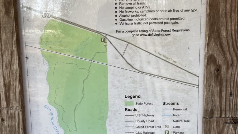 Crawfords State Forest - Providence Forge, VA