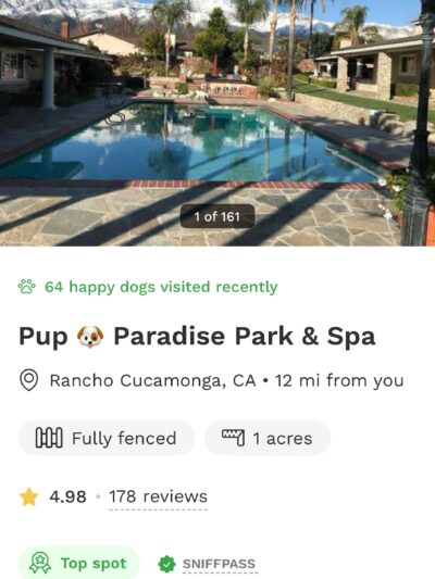 Pup Paradise (Rancho Cucamonga) Sniff Spot Private Pup Play 🐶 - Rancho Cucamonga, CA