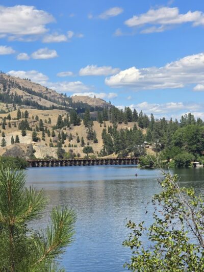 Ferry County Rail Trail Trailhead - Republic, WA