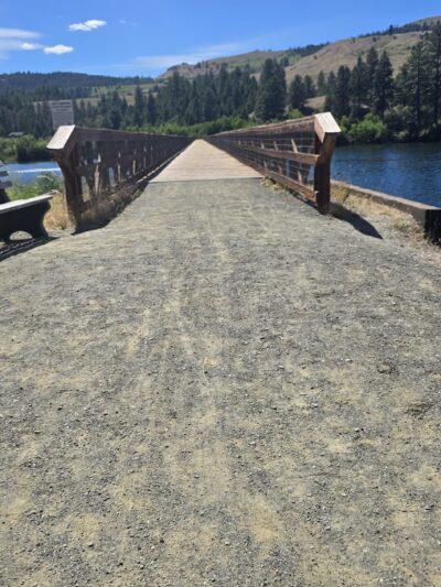 Ferry County Rail Trail Trailhead - Republic, WA