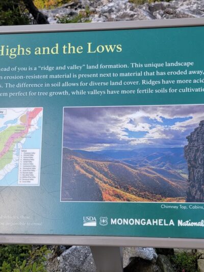 Trailhead to Spruce Knob - Riverton, WV