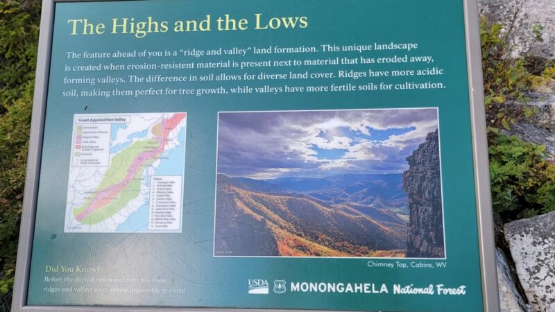 Trailhead to Spruce Knob - Riverton, WV