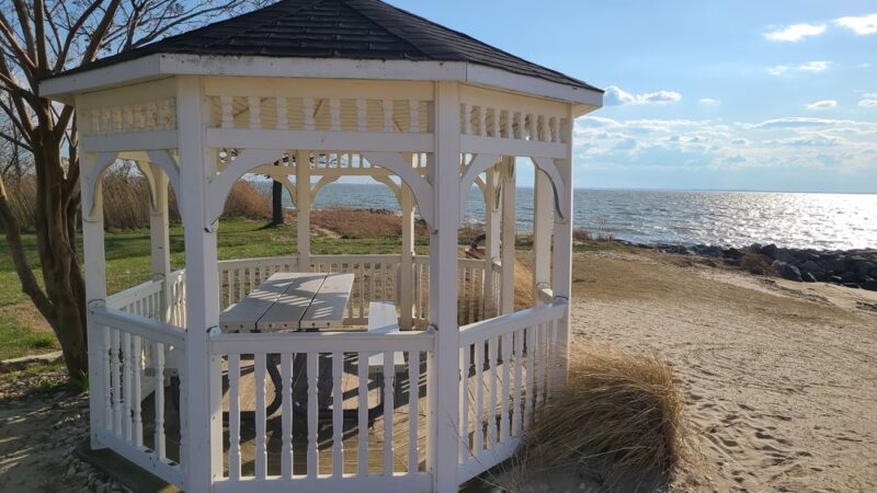 Gazebo at Ferry Park - Rock Hall, MD