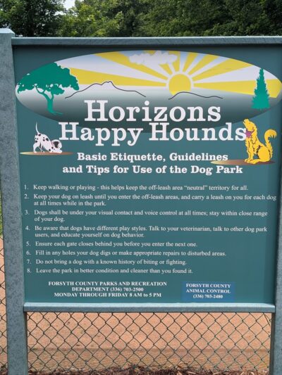 Horizons Happy Hound Dog Park - Rural Hall, NC