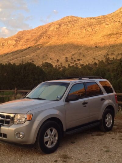 The Dog Canyon Trailhead - Salt Flat, TX