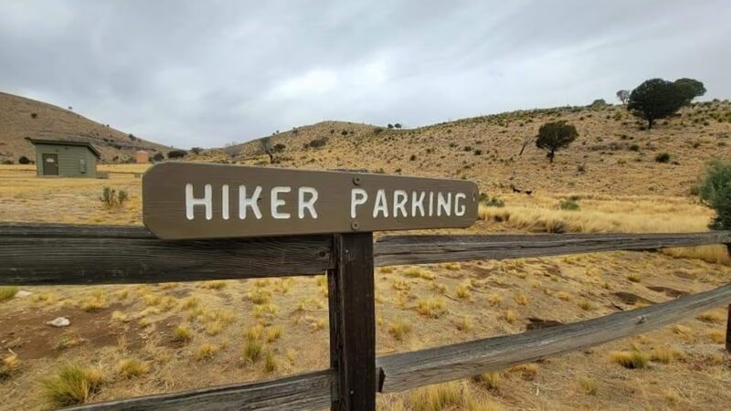 The Dog Canyon Trailhead - Salt Flat, TX