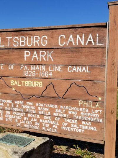 Saltsburg Canal Park - Saltsburg, PA