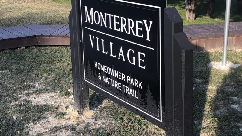 Monterrey Village Wildlife Trail, Playground, and Dog Park - San Antonio, TX